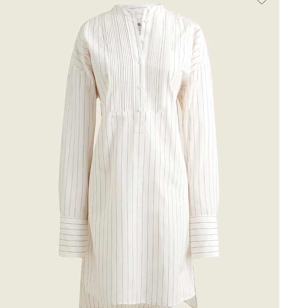Thomas Mason for J.Crew tunic dress in stripe Size XXL